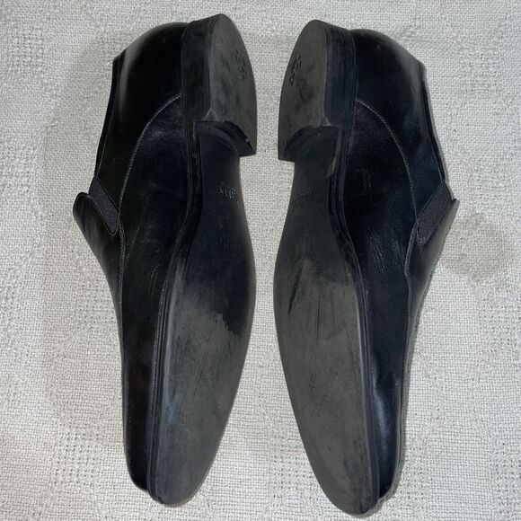Bally Switzerland Mens Dress Loafers Size 8 EEE Black Leather Business Formal main image 12